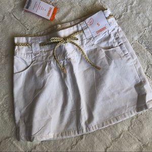 White Gymboree girls skirt size 5